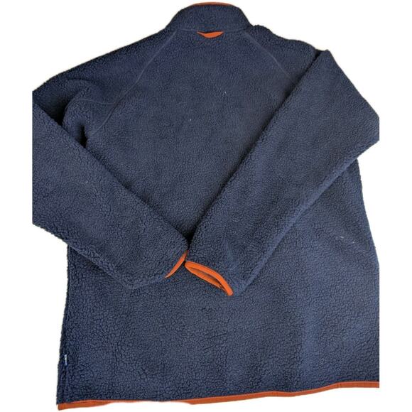Fjallraven Vardag Pile Fleece Jacket Navy Lined Full Zip Mens Size Medium - Picture 2 of 10